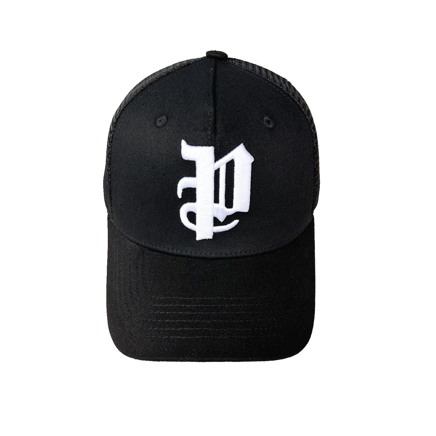 Purple Hat Mesh Stitching Embroidery PB002#